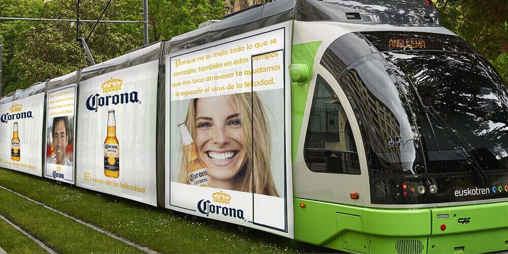 Publicidad Tranvia Vitoria 5 Vagones Integral foto 1