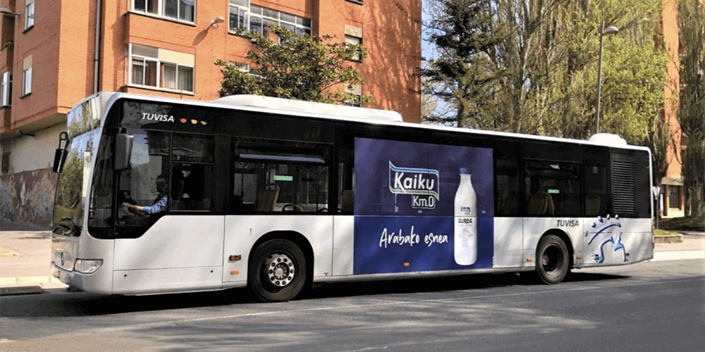 Publicidad Autobuses Vitoria Bus Plus