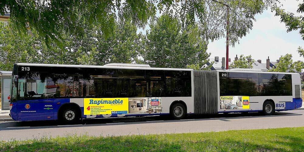 Publicidad Valladolid Autobús_Estándar Articulado_1