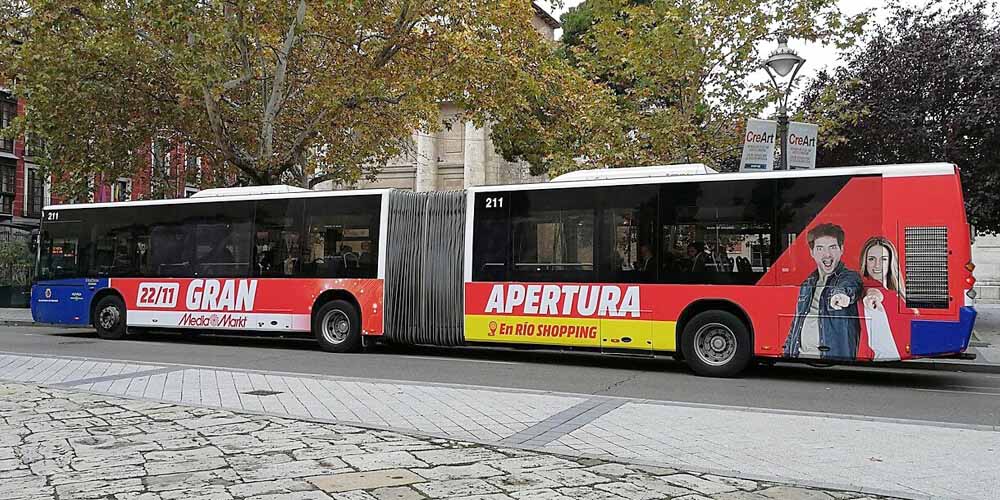 Publicidad Valladolid Autobús_Integral Plus Articulado_1
