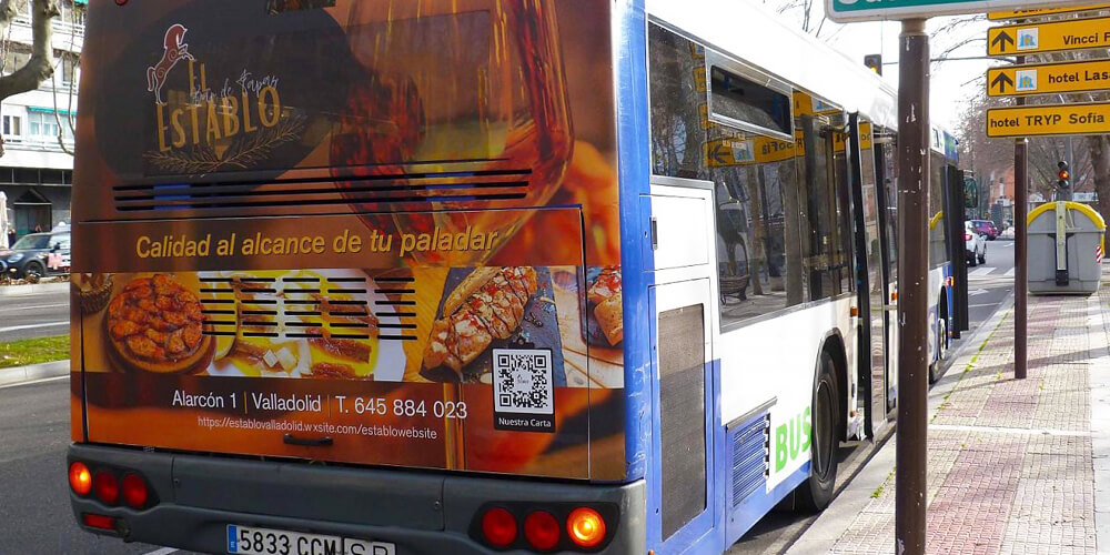 Publicidad Valladolid Autobús_Trasera Integral_2