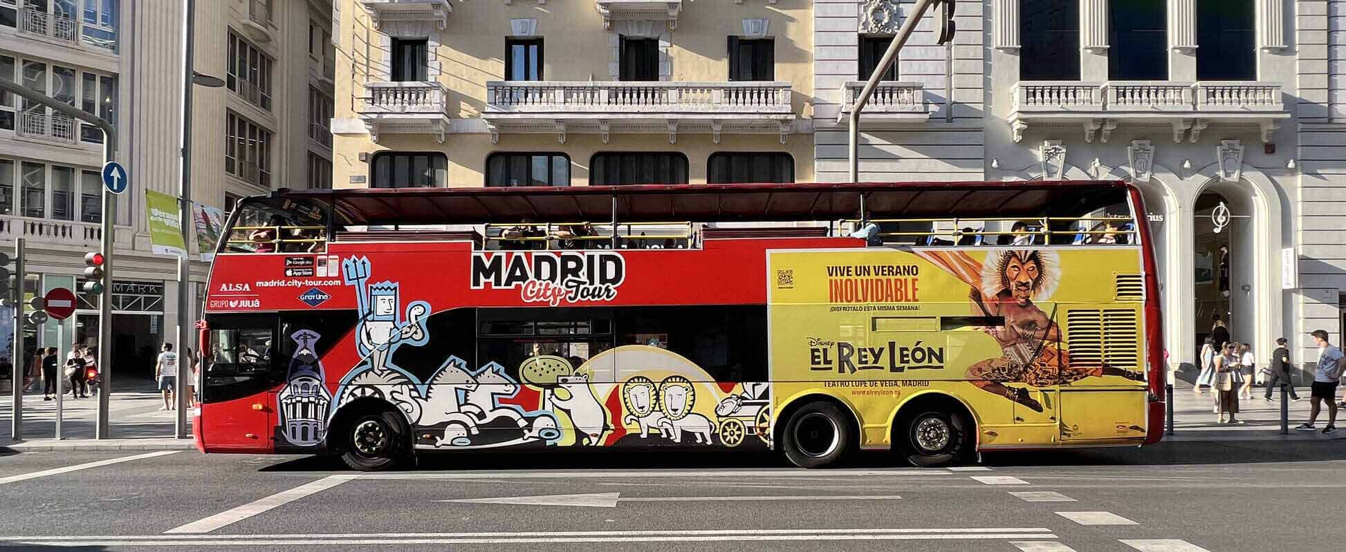 Publicidad Exterior Madrid Autobuses