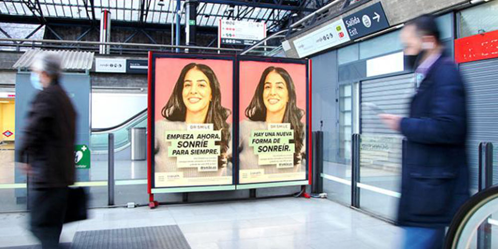 Publicidad Metro Madrid MUPY ORO