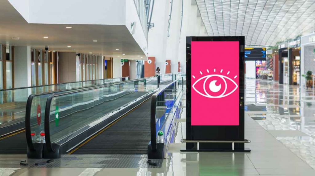 Publicidad en pantallas de centros comerciales en Santander eficaz