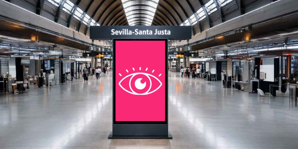 Publicidad en Sevilla-Santa Justa: Marketing Exterior y Digital Efectivo