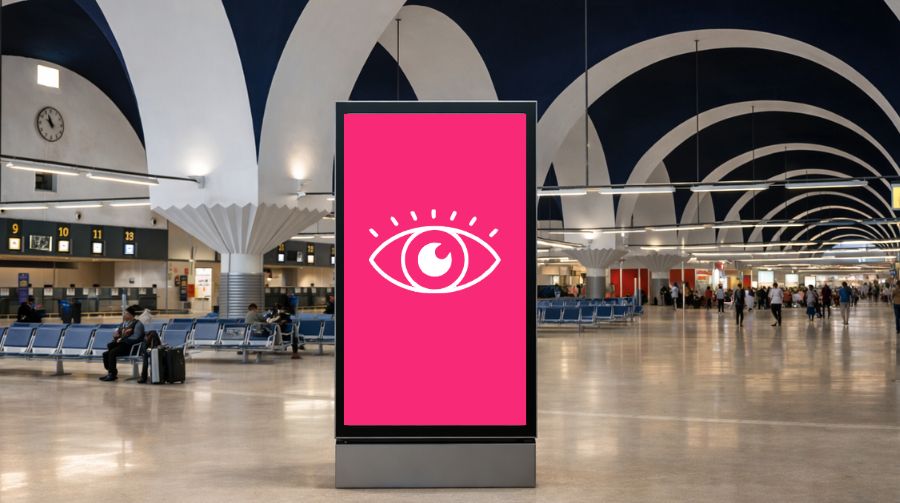 Publicidad en el Aeropuerto de Sevilla