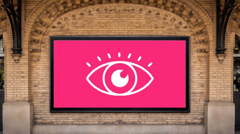 Publicidad en la Estación de Tren de Toledo