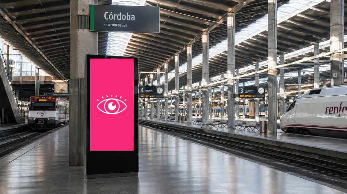 Publicidad en Estación Córdoba Central